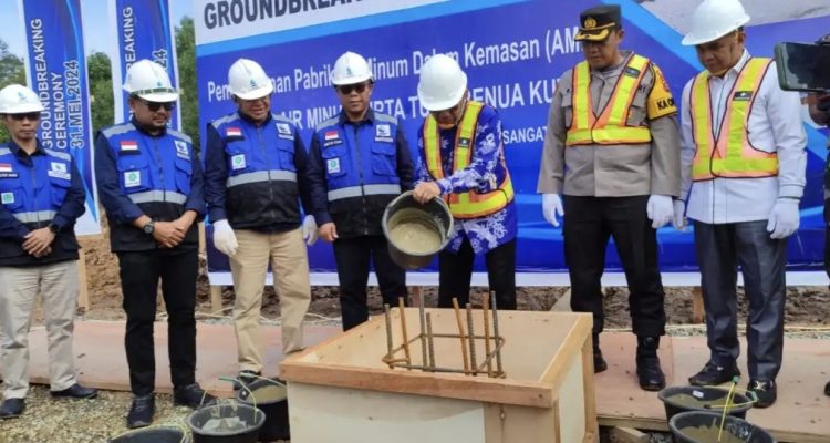 Groundbreaking Pabrik Air Minum Dalam Kemasan (AMDK)