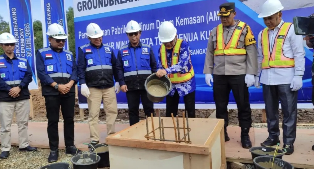 Groundbreaking Pabrik Air Minum Dalam Kemasan (AMDK)