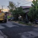 Jalan Margo Santoso 1 dan 2 di Kecamatan Sangatta Utara, Kabupaten Kutai Timur (Kutim)
