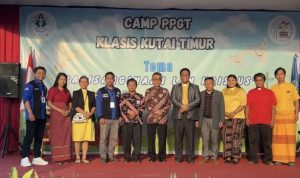 Pembukaan Camp Persekutuan Pemuda Gereja Toraja (PPGT) Klasis di area Gereja Toraja Jemaat Bukit Hermon